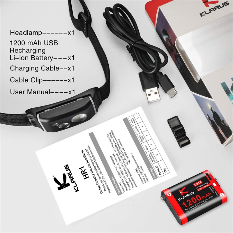 ΦΑΚΟΣ ΚΕΦΑΛΗΣ KLARUS HR1 PRO 